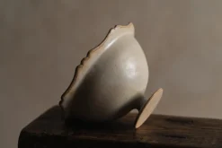 A⊆Z Blossom Footed Bowl in Silver White Best