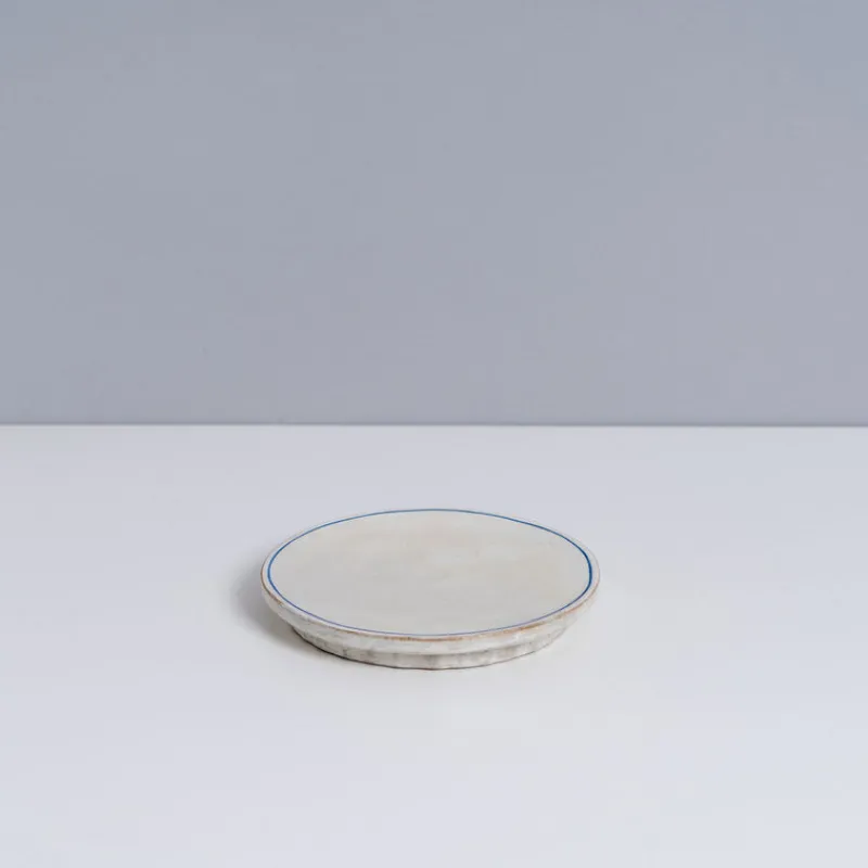 Yon Ho Kyung 4.75" Blue Line Round Plate Fashion