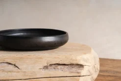 Sheng Ceramic Deep Serving Plate in Black Best