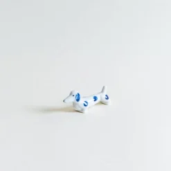 Mogutable Selects Dog Chopstick Rest in Blue Clearance