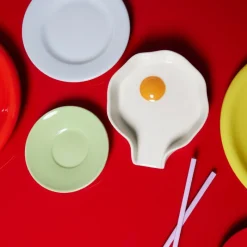 Reva Preven Ceramics Egg Spoon Rest Outlet