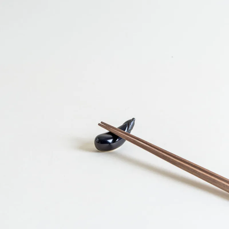 Mogutable Selects Eggplant Chopstick Rest Discount