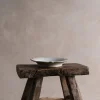 A⊆Z Floral Plate in Silver White Best