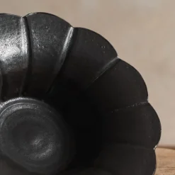 Zhitaofang's/製陶方式 Flower Deep Bowl in Black Discount