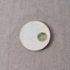 Yon Ho Kyung 4.75" Green Apple Round Plate Fashion