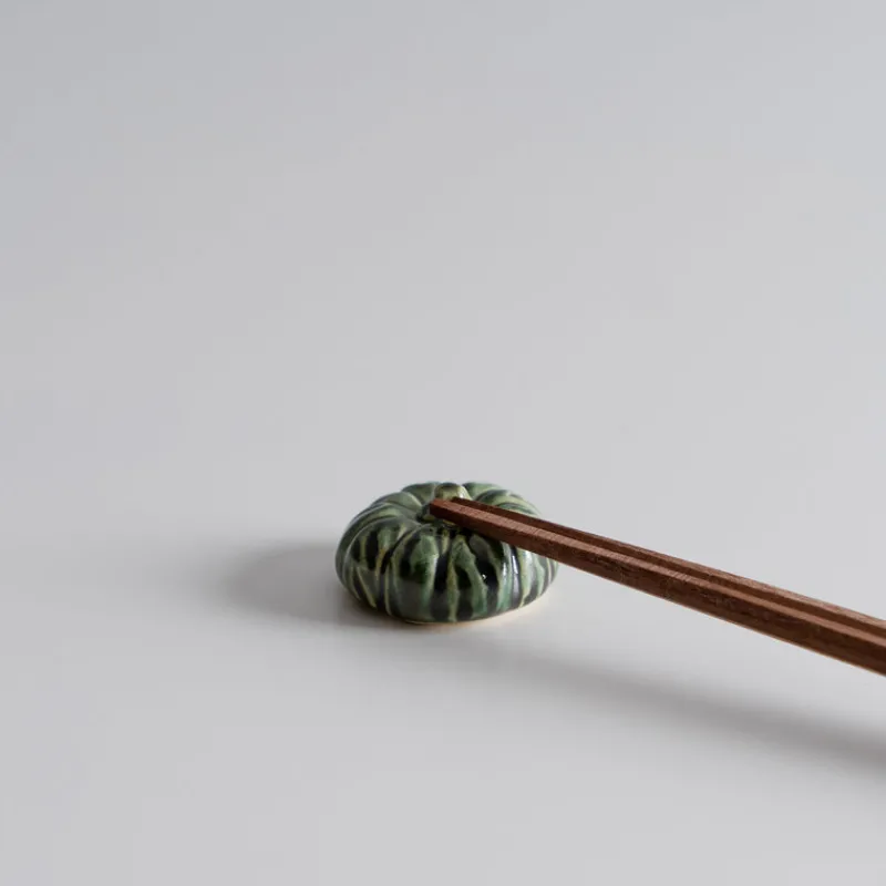 Mogutable Selects Green Pumpkin Chopstick Rest Clearance