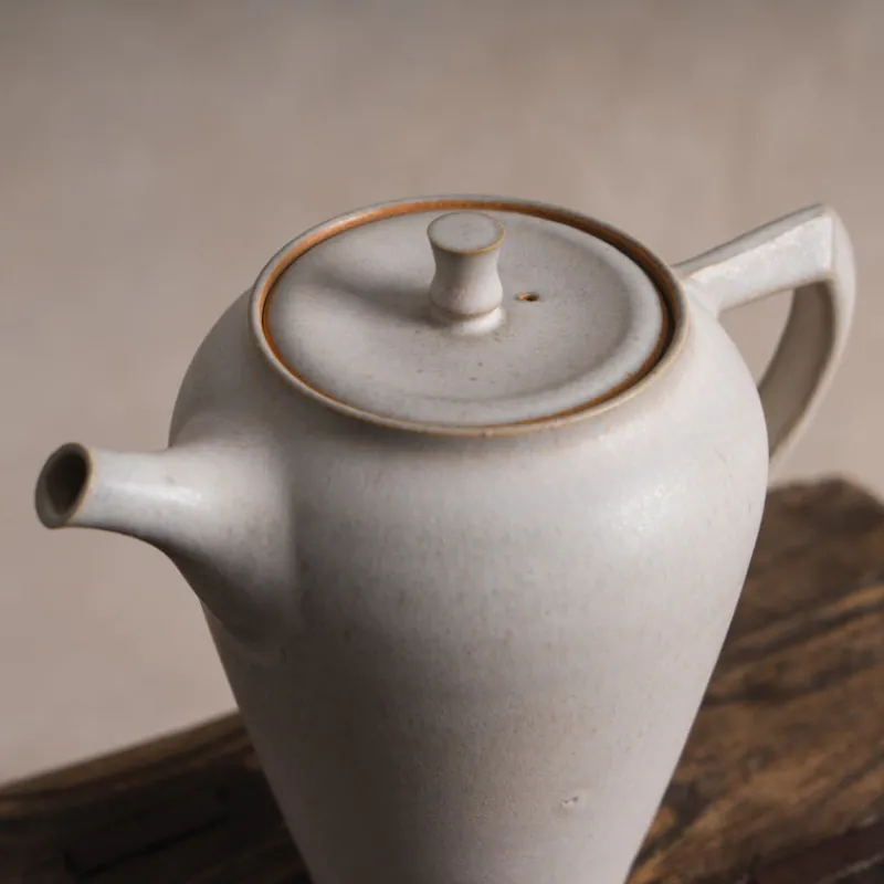 OKAUEYAKUMO Handmade Teapot in #85 White - Style A Discount