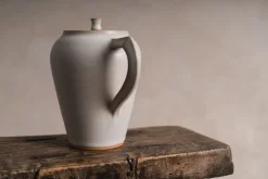OKAUEYAKUMO Handmade Teapot in #85 White - Style A Discount