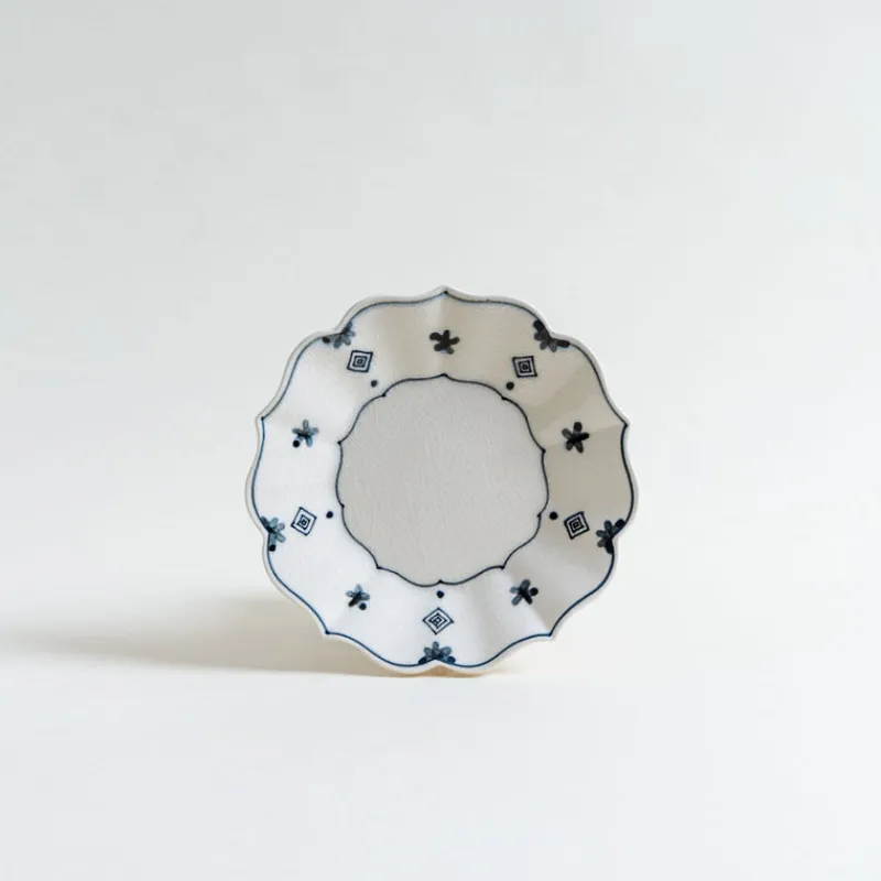 Mogutable Selects Hand-Painted Kikyo Plate New