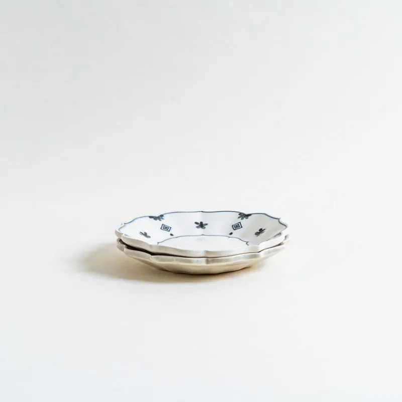 Mogutable Selects Hand-Painted Kikyo Plate New