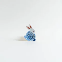 Mogutable Selects Hand-Painted Rabbit Small Dish New