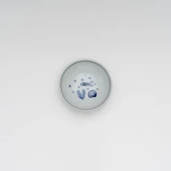 Yeogi-Damki Hand-Painted Sea Creatures Sauce Dish New