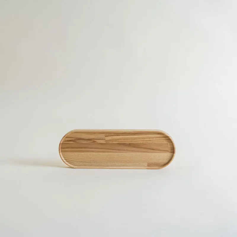 Hasami Porcelain 10" Ash Wooden Oval Tray Sale