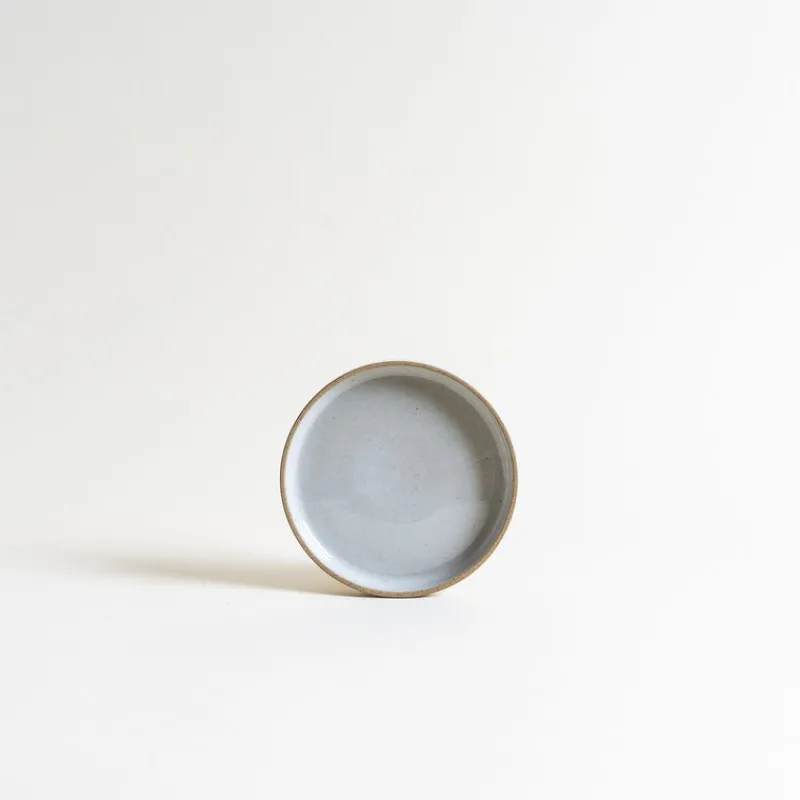 Hasami Porcelain 5.7" Plate in Gloss Gray New