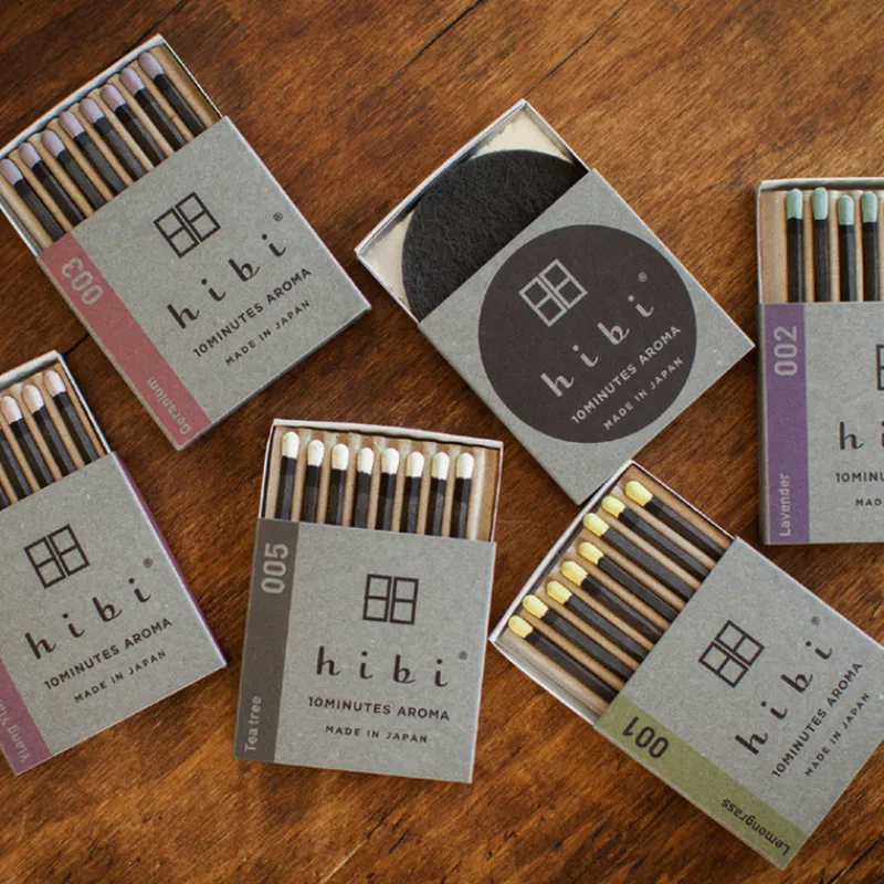 Hibi Incense Matches - Lemongrass Fashion