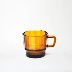 HMM W Glass in Amber Hot