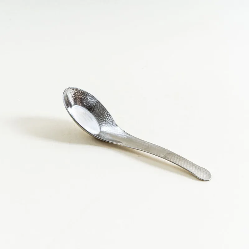Mogutable Selects Japanese Hammered Soup Spoon New