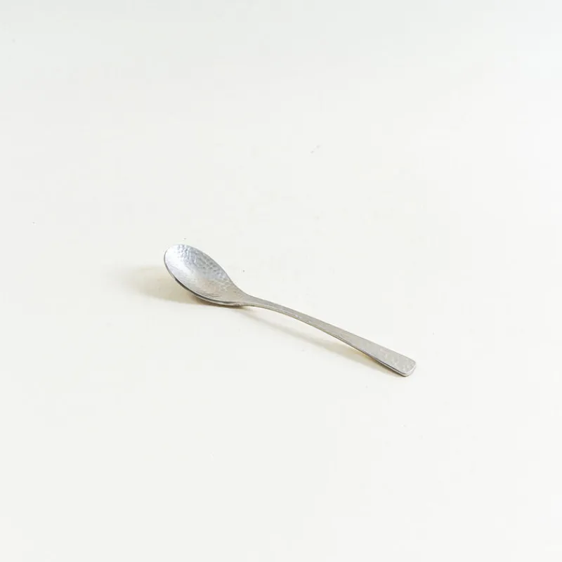 Mogutable Selects Japanese Mini Hammered Dessert Spoon Sale