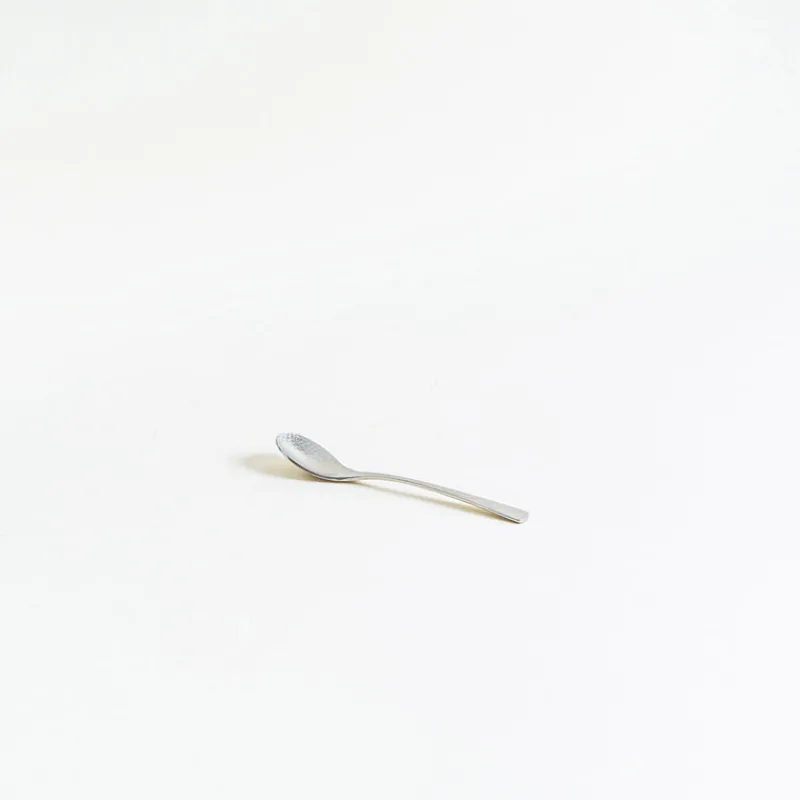 Mogutable Selects Japanese Mini Hammered Dessert Spoon Sale