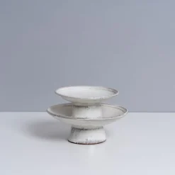 Jang Hun Seong Large White Slip Covered Tazza Discount