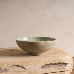 Sheng Ceramic Lotus Bowl in Lake Green Sale