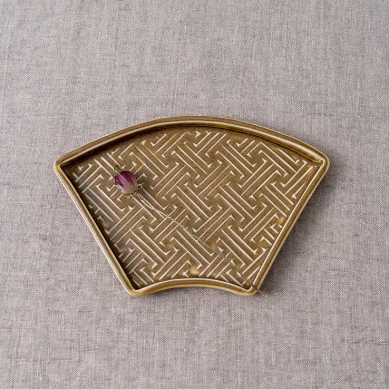Jang Hun Seong Patterned Plate - Fan Sale