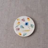 Yon Ho Kyung 4.75" Plant Painting Round Plate Hot