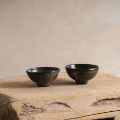 Sheng Ceramic Sake Set in Black Green Online