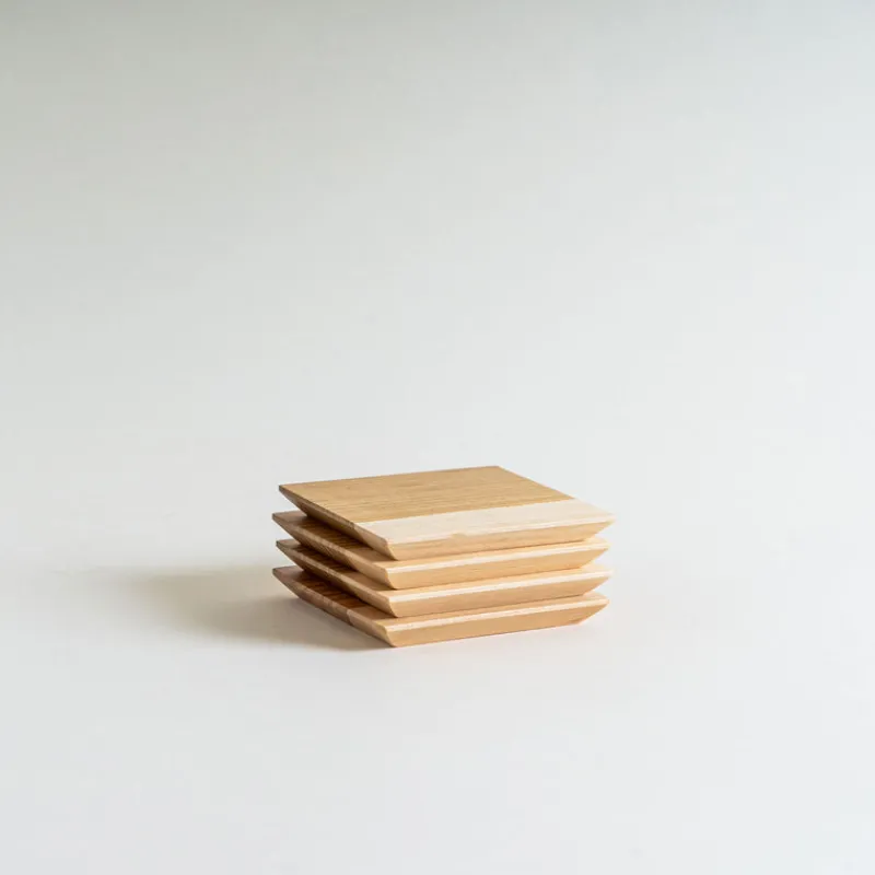 Saliu Square Wooden Coaster Best