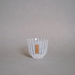 Hirota Glass Taisho Roman Iced Tea Glass in Stripe Fashion