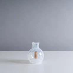 Hirota Glass Taisho Roman Vase in Checker Outlet