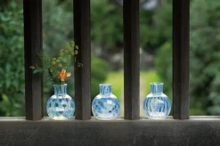 Hirota Glass Taisho Roman Vase in Stripe Sale