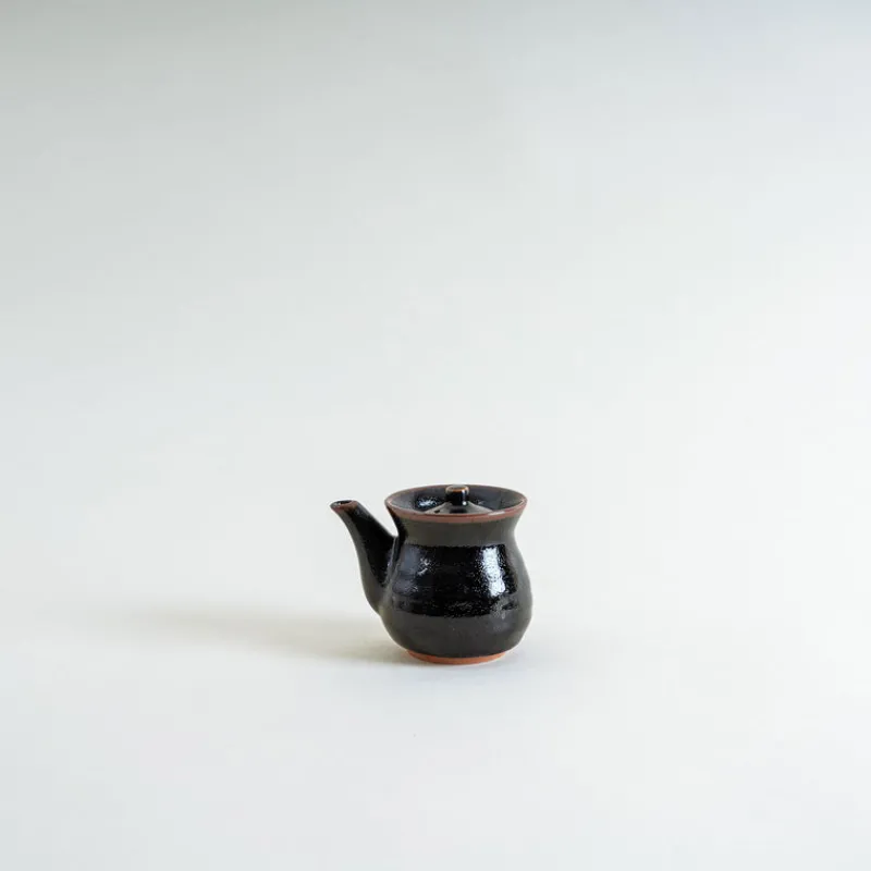 Mogutable Selects Tenmoku Ceramic Soy Sauce Pitcher Hot