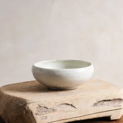 Jang Hun Seong White Slip Covered Round Bowl Outlet